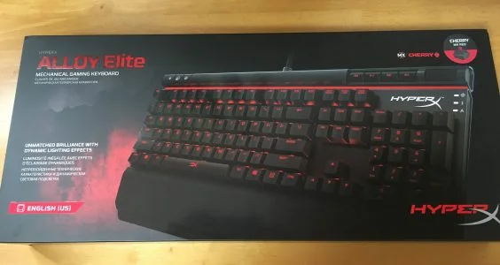 デバイスレビュー】Kingston ゲーミングキーボード 赤軸 HyperX Alloy